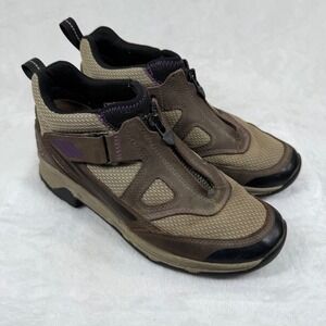 Ariat Skyline Zip Hiking Shoes Womens 7.5B Brown Taupe Leather Mesh 10017445